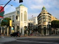 Rodeo Drive, Beverly Hills, California USA Royalty Free Stock Photo