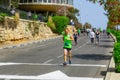 Popular charity running zau larutz 4 in Haifa