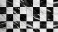 popular checker chess square abstract background. Generative AI