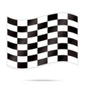 Popular checker chess square abstract racing background vector