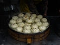 Popular Chinese food, Vegetable bun, China Royalty Free Stock Photo