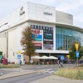 The popular Corso shopping center in the city of Swinoujscie in Poland