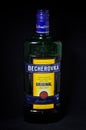 Becherovka spirit bottle