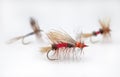 Popular dry flies Royalty Free Stock Photo