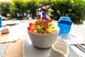 Popular Filipino desert Halohalo Royalty Free Stock Photo