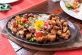 Popular Filipion dish - pork sisig