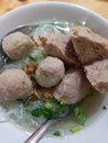 The Popular food named bakso Urat Royalty Free Stock Photo