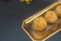 Popular Indian sweet dish known as Boondi laddu