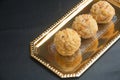 Popular Indian sweet dish known as Boondi laddu