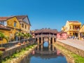 The famous Japanese Covered Bridge, Hoi An, Vietnam Royalty Free Stock Photo