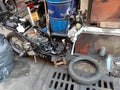 Motorcycle in bits