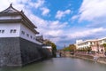 Sunpu Castle Tatsumi-Yagura during Cherry blossoms