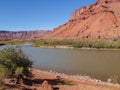 Colorado River near Moab, Utah Royalty Free Stock Photo