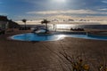 Popular resort Los Gigantes on Tenerife