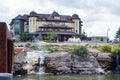 Popular resort the Springs in Pagosa Springs