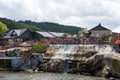 Popular resort the Springs in Pagosa Springs