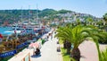 Popular seaside resort city Alanya, Turkey