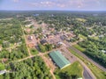 Small town Popular in Northern Wisconsin Royalty Free Stock Photo