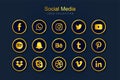 Popular Social Media logo collection