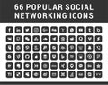 Social Media Square Icon sets