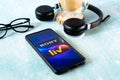 popular streaming service Sony Liv on mobile smartphone which has popular indian shows delivered OTT over the internet
