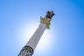 Popular tourist spot, The Column of the Immaculate Conception in