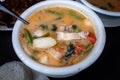 Popular Traditional Filipino soup Pork sinigang