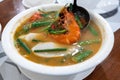 Popular Traditional Filipino soup sinigang