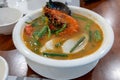 Popular Traditional Filipino soup sinigang