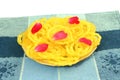 Popular traditional gujarati Indian sweet jalebi Royalty Free Stock Photo