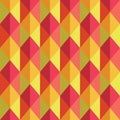 Popular vintage zigzag chevron triangle pattern