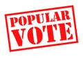 POPULAR VOTE Royalty Free Stock Photo