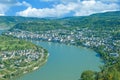 Boppard,Rhine River,Rhineland-Palatinate,Germany Royalty Free Stock Photo
