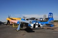 Mustang vintage propeller aircraft