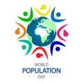population day World people around the planet