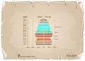 2016-2020 Population Pyramids Graphs with 4 Generation