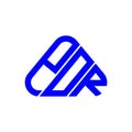 POR letter logo creative design with vector graphic, PORple and modern logo