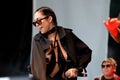 Porcelain Black (American industrial pop singer songwriter, rapper, and model) at Primavera Pop