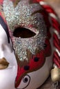 Porcelain carnival mask