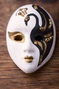 Porcelain carnival mask