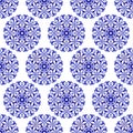 Porcelain Chinese blue pattern