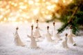 Porcelain Christmas angels