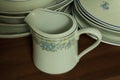 Porcelain dinnerware Royalty Free Stock Photo