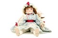 Porcelain doll Royalty Free Stock Photo