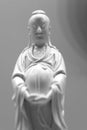 Porcelain figure of the representative of the Chinese nobility