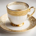Coffee cup. Sculptures made of porcelain and earthenware. Miniature figurines made of ceramics