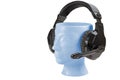 Porcelain Head Headphones Stand Isolated