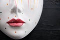 Porcelain Mask Close Up Royalty Free Stock Photo