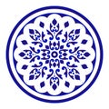 Porcelain round design