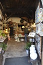 Santillana del Mar, 13th april: Souvenirs Shop entrance from Medieval Santillana del Mar town in Spain